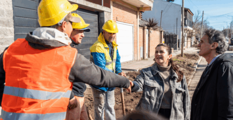 Moreno: Mariel Fernández y Gabriel Katopodis recorrieron obras del distrito