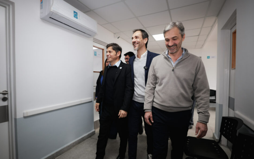 Pese a la gestión, Petrecca se enojó y dejó hablando solo a Kicillof por criticar a Macri y Vidal