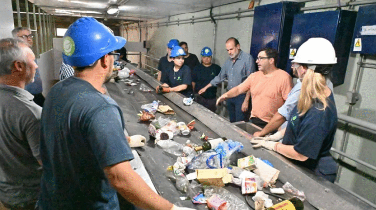 Bahía Blanca Más de 35 mil estudiantes fueron formados para ampliar el 70% la capacidad de reciclar residuos
